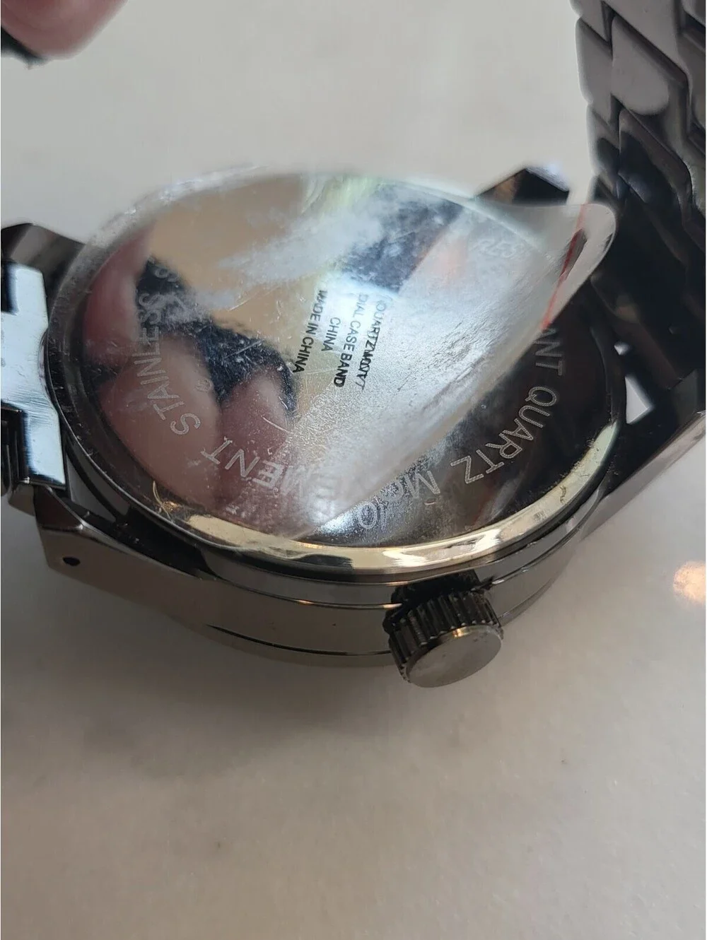 Men's Quartz Watch Working New Battery Automobilia 48mm Bardahl Oil Works EUC